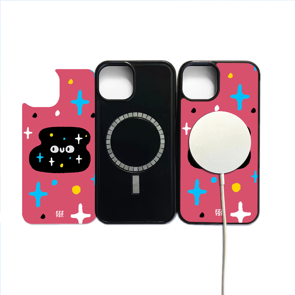 Cartoon Cosmos Smile from Darkness Magsafe iPhone Case