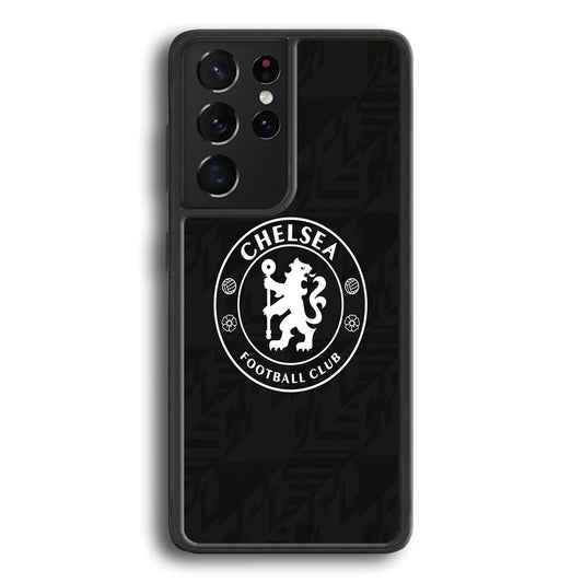 Chelsea FC Pattern of Jersey Samsung Galaxy S23 Ultra Case - Ezzystore