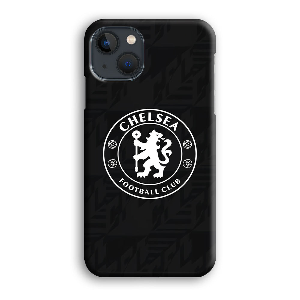 Chelsea FC Pattern of Jersey iPhone 15 Case