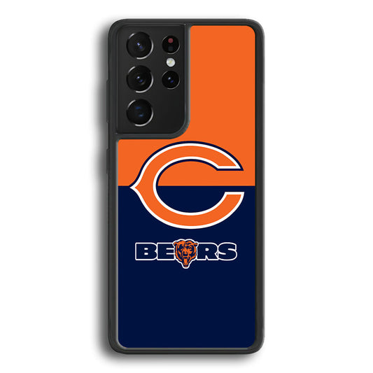 Chicago Bears Two Colours Samsung Galaxy S22 Ultra Case - Ezzystore