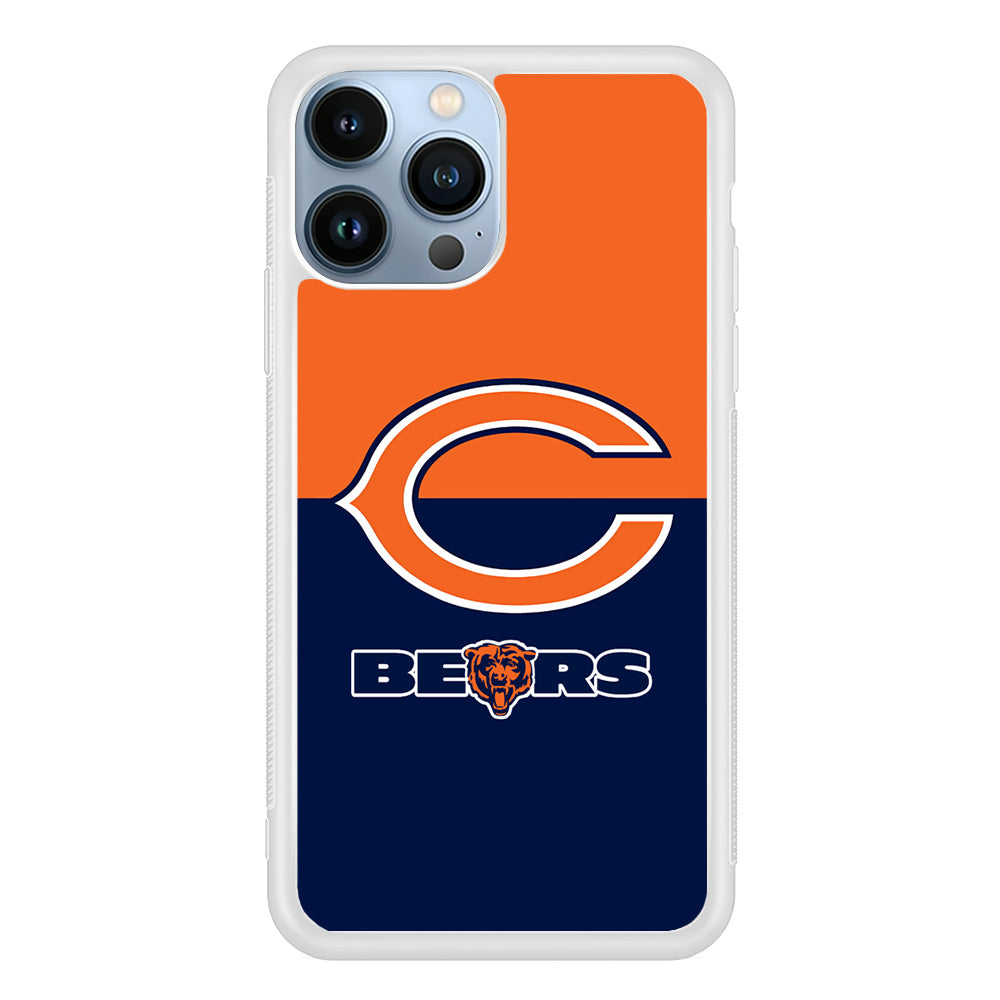 Chicago Bears Two Colours iPhone 14 Pro Case