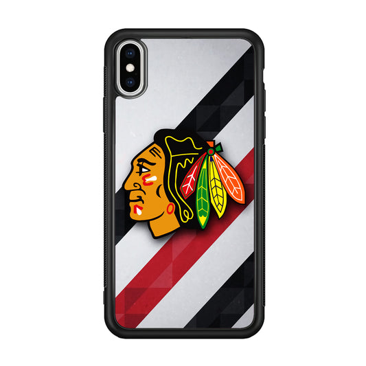 Chicago Blackhawks NHL Team iPhone XS Case