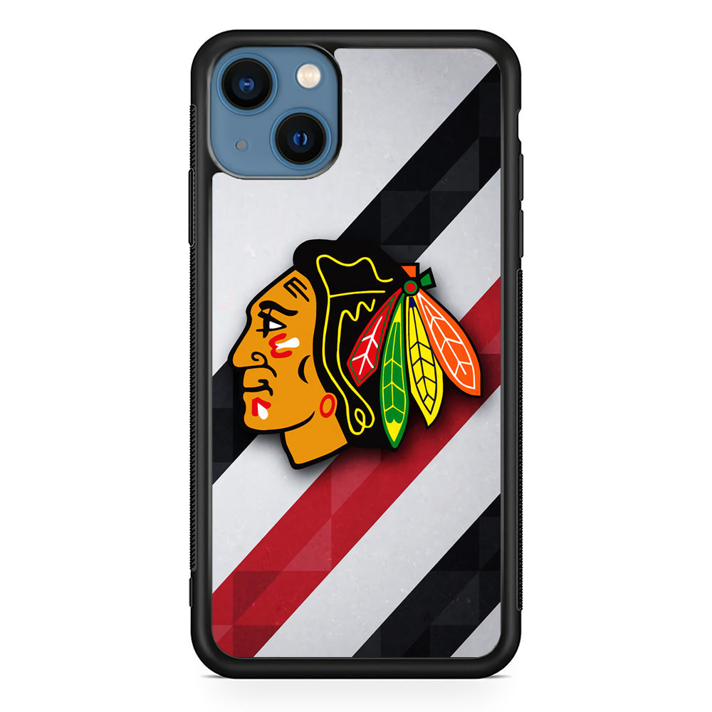 Chicago Blackhawks NHL Team iPhone 15 Plus Case