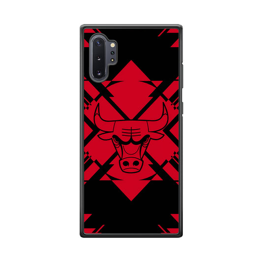 Chicago Bulls Aesthetic Shapes Samsung Galaxy Note 10 Plus Case