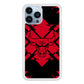 Chicago Bulls Aesthetic Shapes iPhone 14 Pro Case