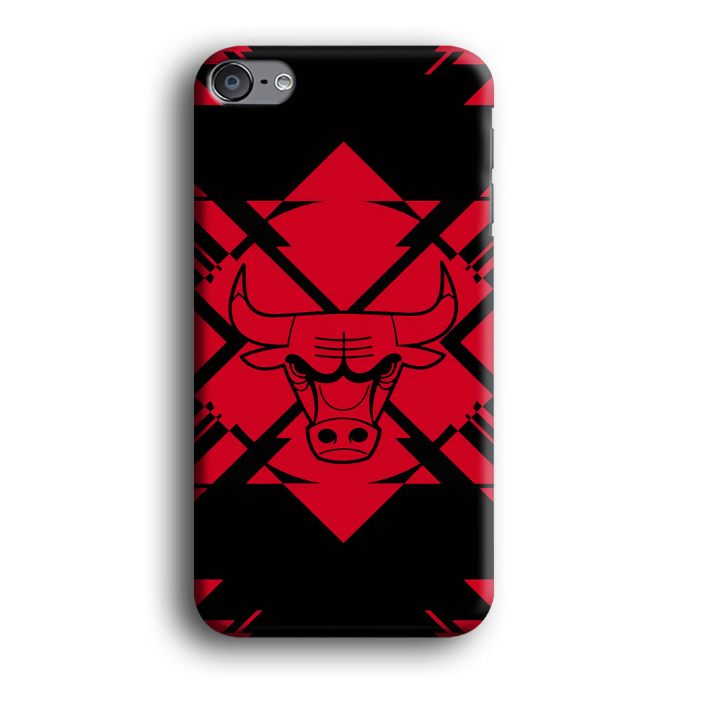 Chicago Bulls Aesthetic Shapes iPod Touch 6 Case