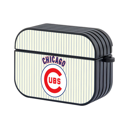 Chicago Cubs MLB Team Hard Plastic Case Cover For Apple Airpods Pro