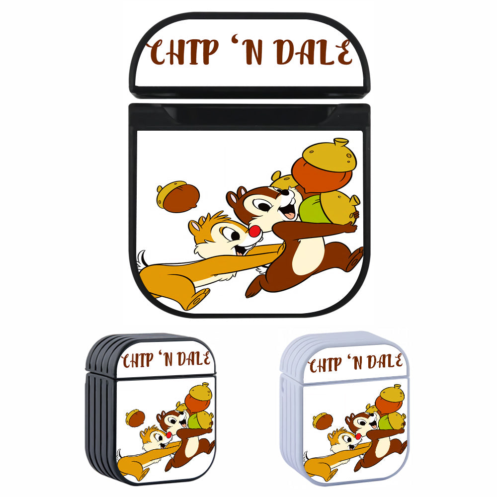 Chip And Dale Best Friend Hard Plastic Case Cover For Apple Airpods