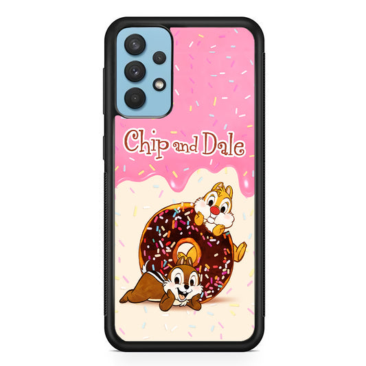 Chip And Dale Donut Creamy Samsung Galaxy A32 Case