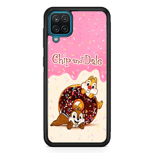Chip And Dale Donut Creamy Samsung Galaxy A12 Case