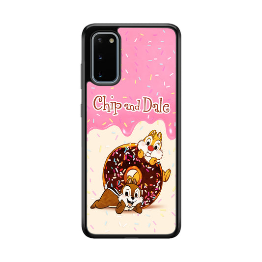 Chip And Dale Donut Creamy Samsung Galaxy S20 Case