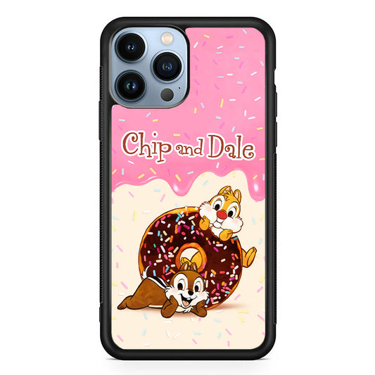 Chip And Dale Donut Creamy iPhone 14 Pro Case