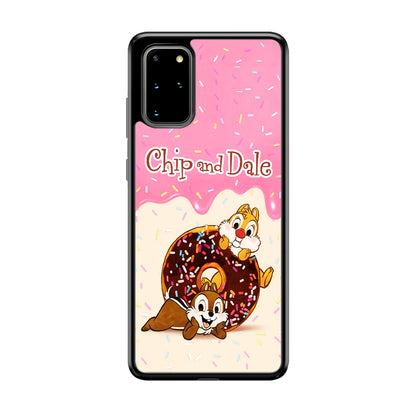 Chip And Dale Donut Creamy Samsung Galaxy S20 Plus Case