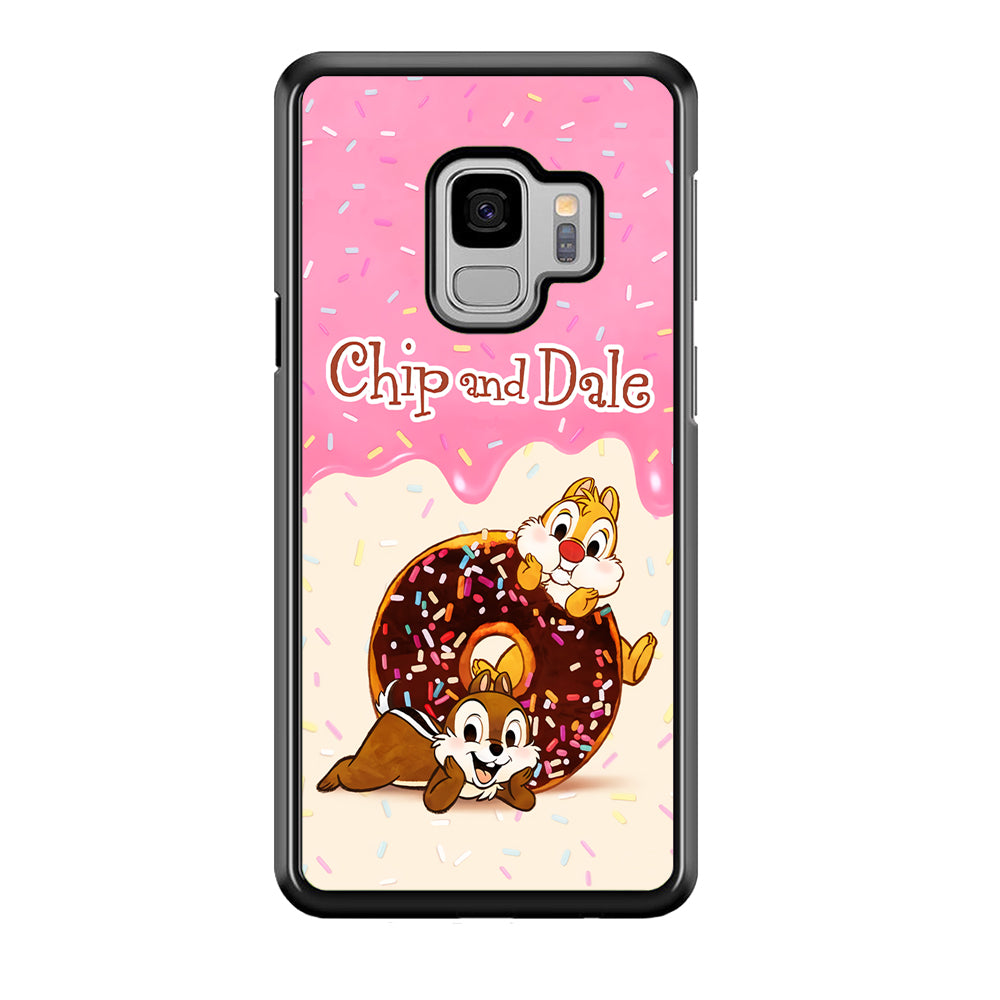 Chip And Dale Donut Creamy Samsung Galaxy S9 Case