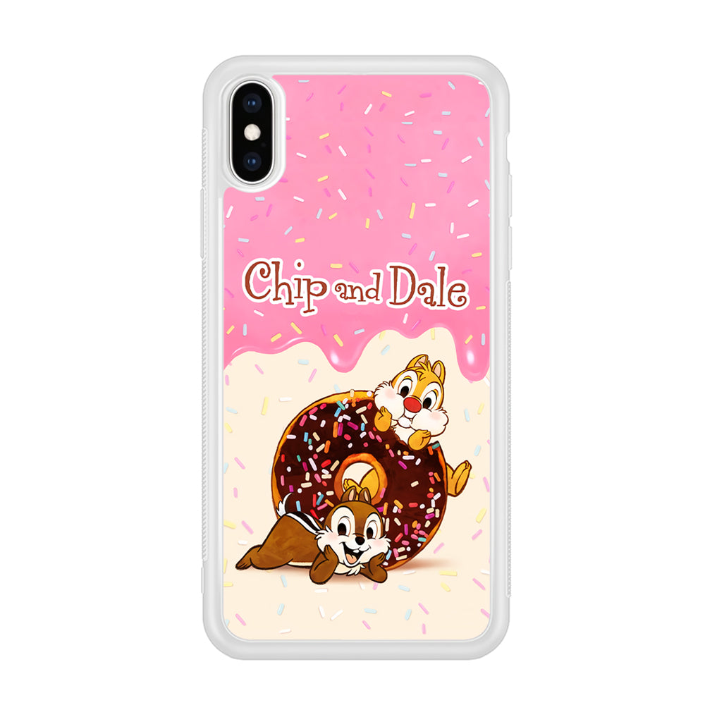 Chip And Dale Donut Creamy iPhone Xs Max Case