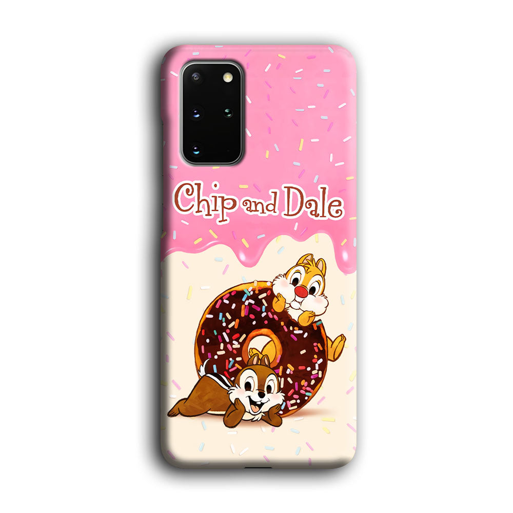 Chip And Dale Donut Creamy Samsung Galaxy S20 Plus Case