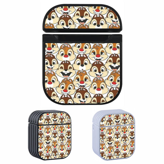 Chip And Dale Doodle Hard Plastic Case Cover For Apple Airpods
