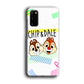 Chip And Dale Paper Clip Aesthetic Samsung Galaxy S20 Case