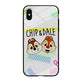 Chip And Dale Paper Clip Aesthetic iPhone X Case