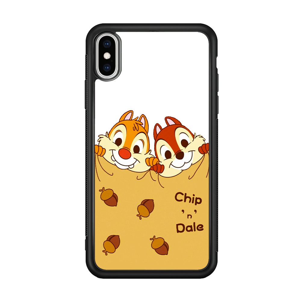 Chip And Dale Winter Blanket iPhone XS Case
