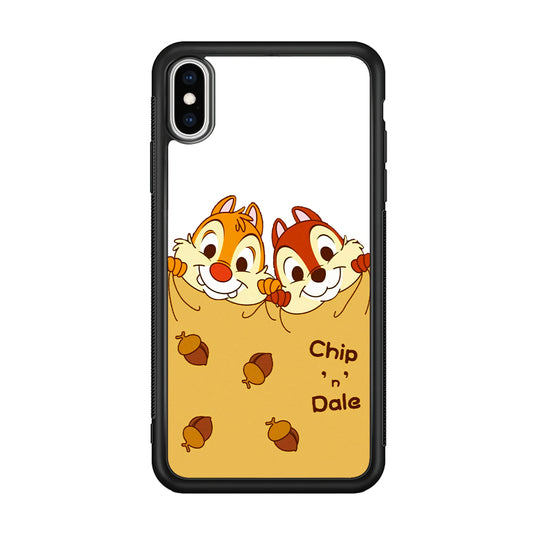 Chip And Dale Winter Blanket iPhone XS Case