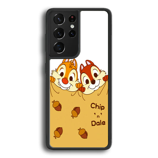Chip And Dale Winter Blanket Samsung Galaxy S21 Ultra Case