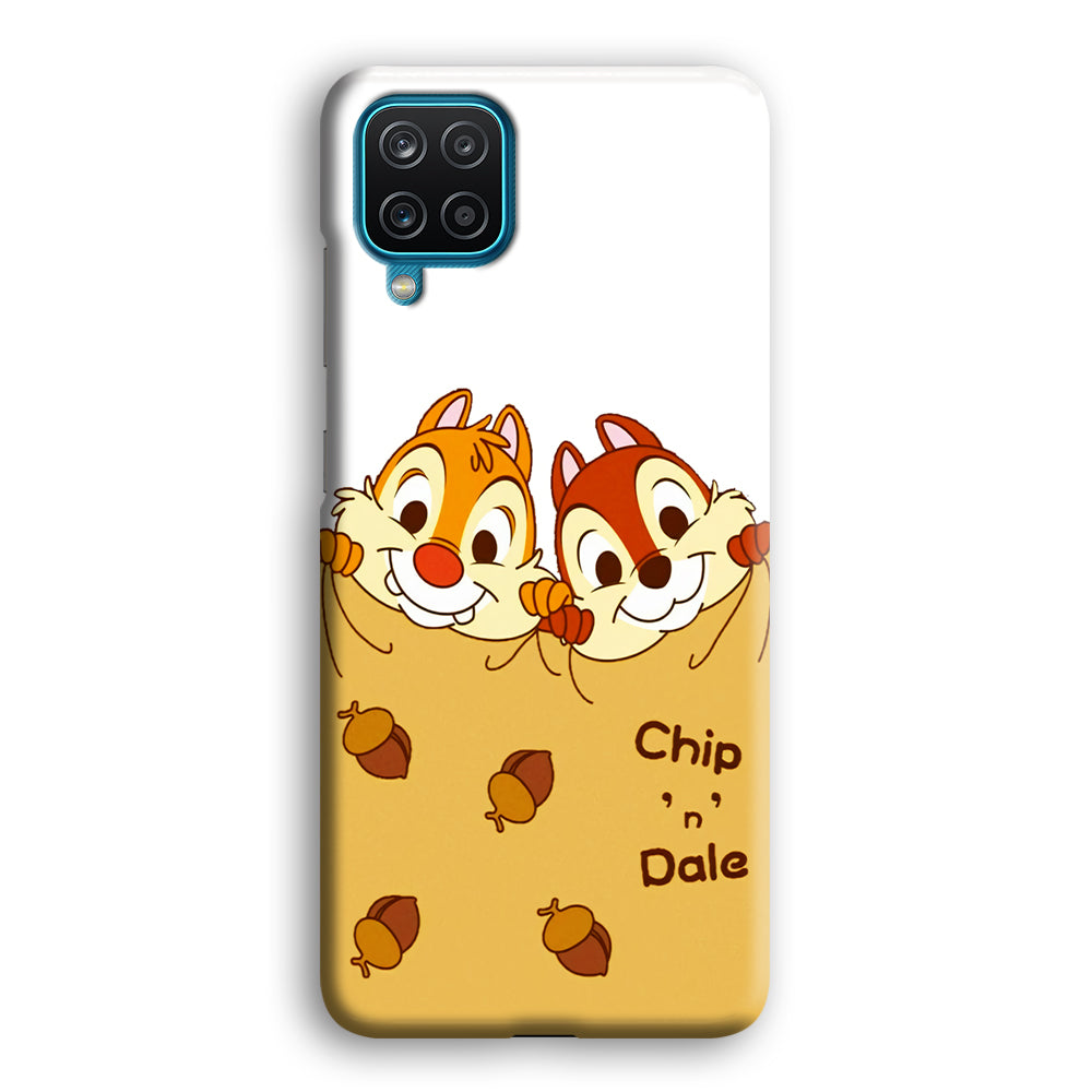 Chip And Dale Winter Blanket Samsung Galaxy A12 Case