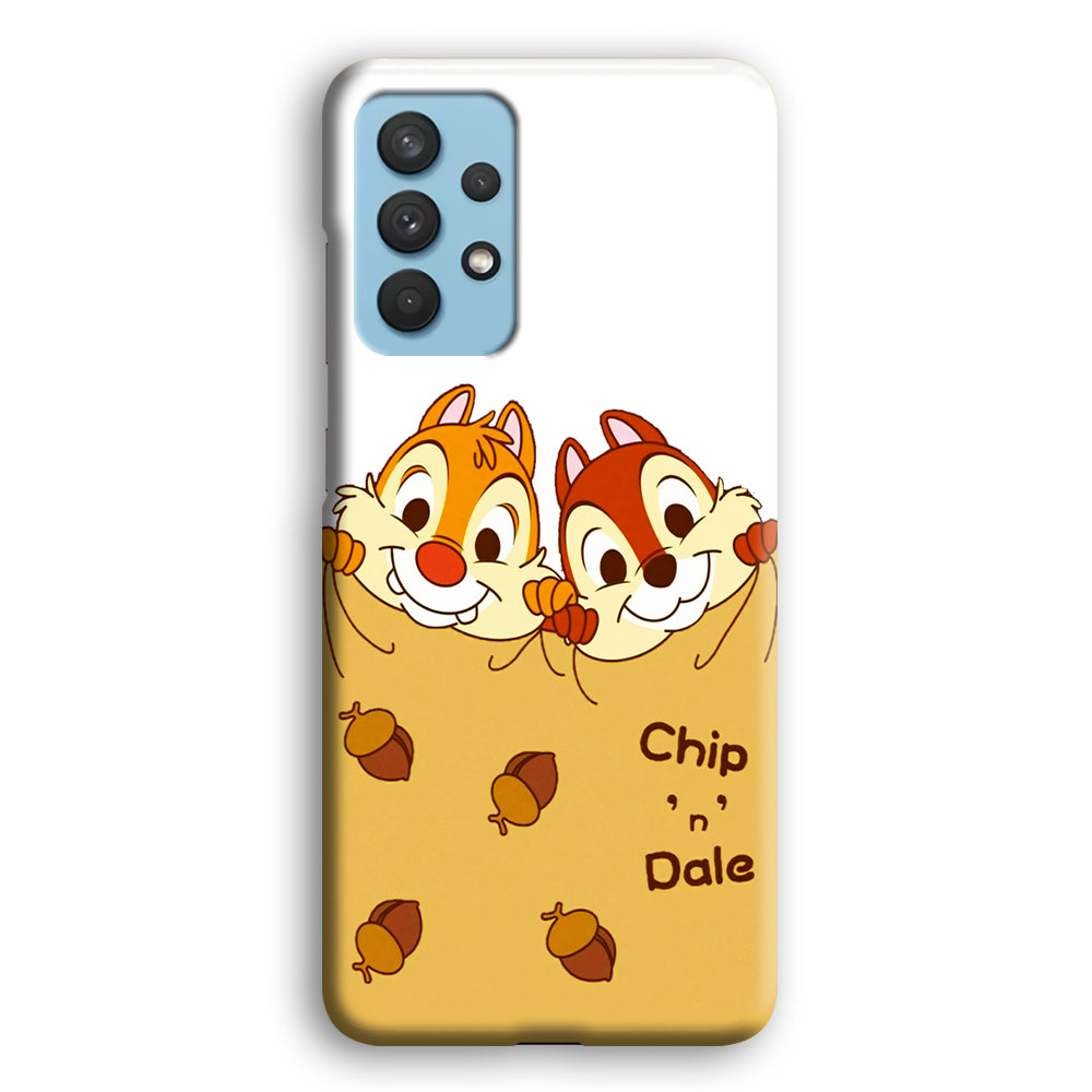 Chip And Dale Winter Blanket Samsung Galaxy A32 Case