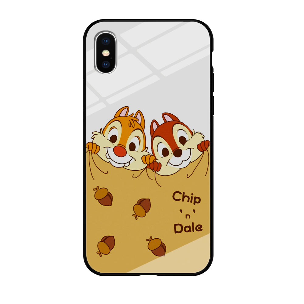 Chip And Dale Winter Blanket iPhone Xs Max Case