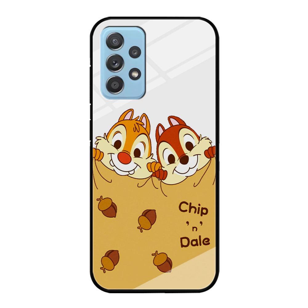 Chip And Dale Winter Blanket Samsung Galaxy A52 Case