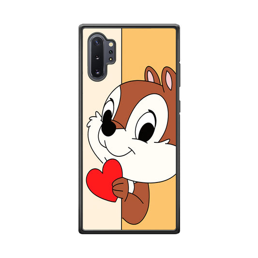 Chip Character Give Love Chip And Dale Samsung Galaxy Note 10 Plus Case