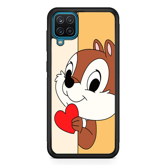 Chip Character Give Love Chip And Dale Samsung Galaxy A12 Case