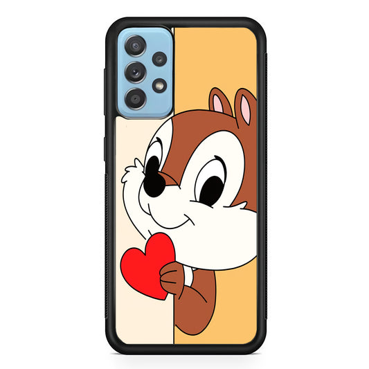 Chip Character Give Love Chip And Dale Samsung Galaxy A72 Case