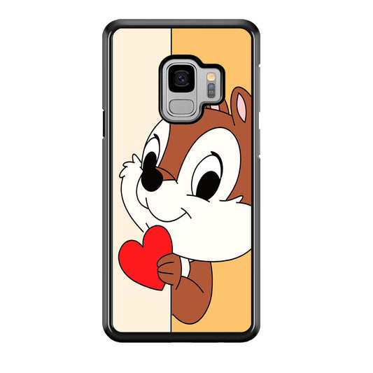 Chip Character Give Love Chip And Dale Samsung Galaxy S9 Case