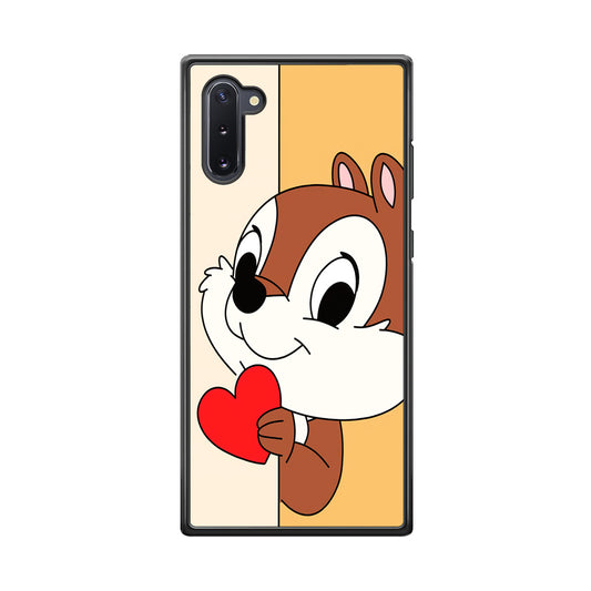 Chip Character Give Love Chip And Dale Samsung Galaxy Note 10 Case