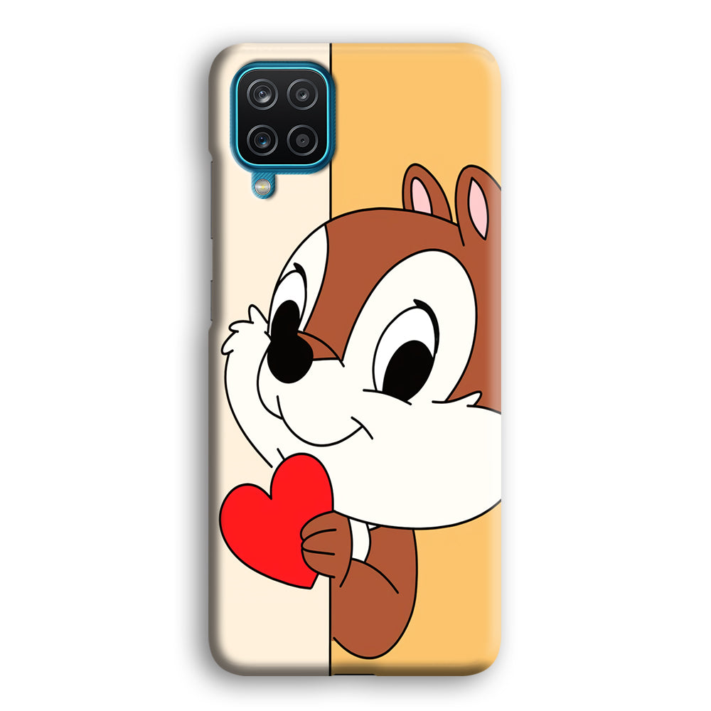 Chip Character Give Love Chip And Dale Samsung Galaxy A12 Case