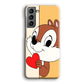 Chip Character Give Love Chip And Dale Samsung Galaxy S21 Case