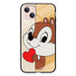 Chip Character Give Love Chip And Dale iPhone 15 Plus Case