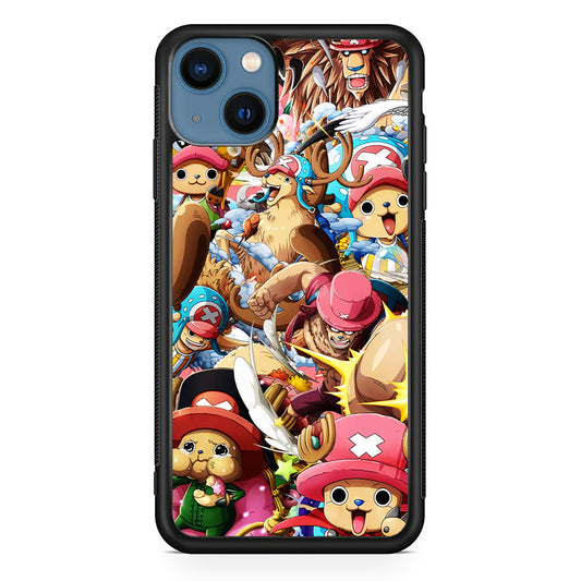 Chopper One Piece Transformation Character iPhone 14 Plus Case