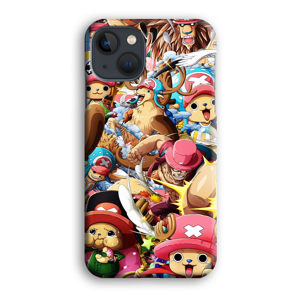 Chopper One Piece Transformation Character iPhone 15 Plus Case