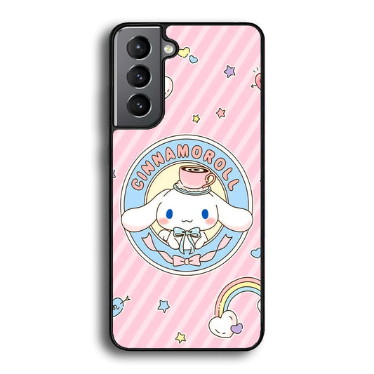 Cinnamoroll Enjoy Coffee Samsung Galaxy S24 Plus Case - Ezzystore