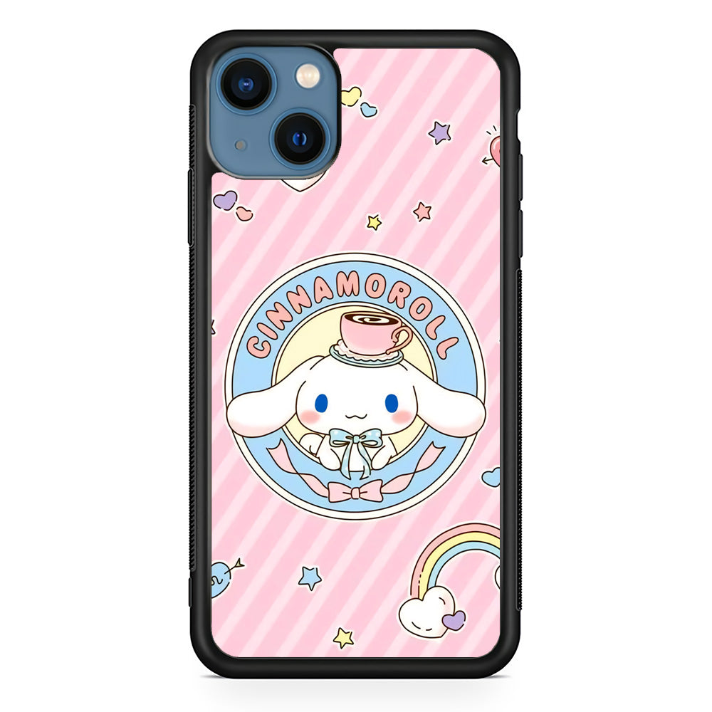 Cinnamoroll Enjoy Coffee iPhone 15 Plus Case