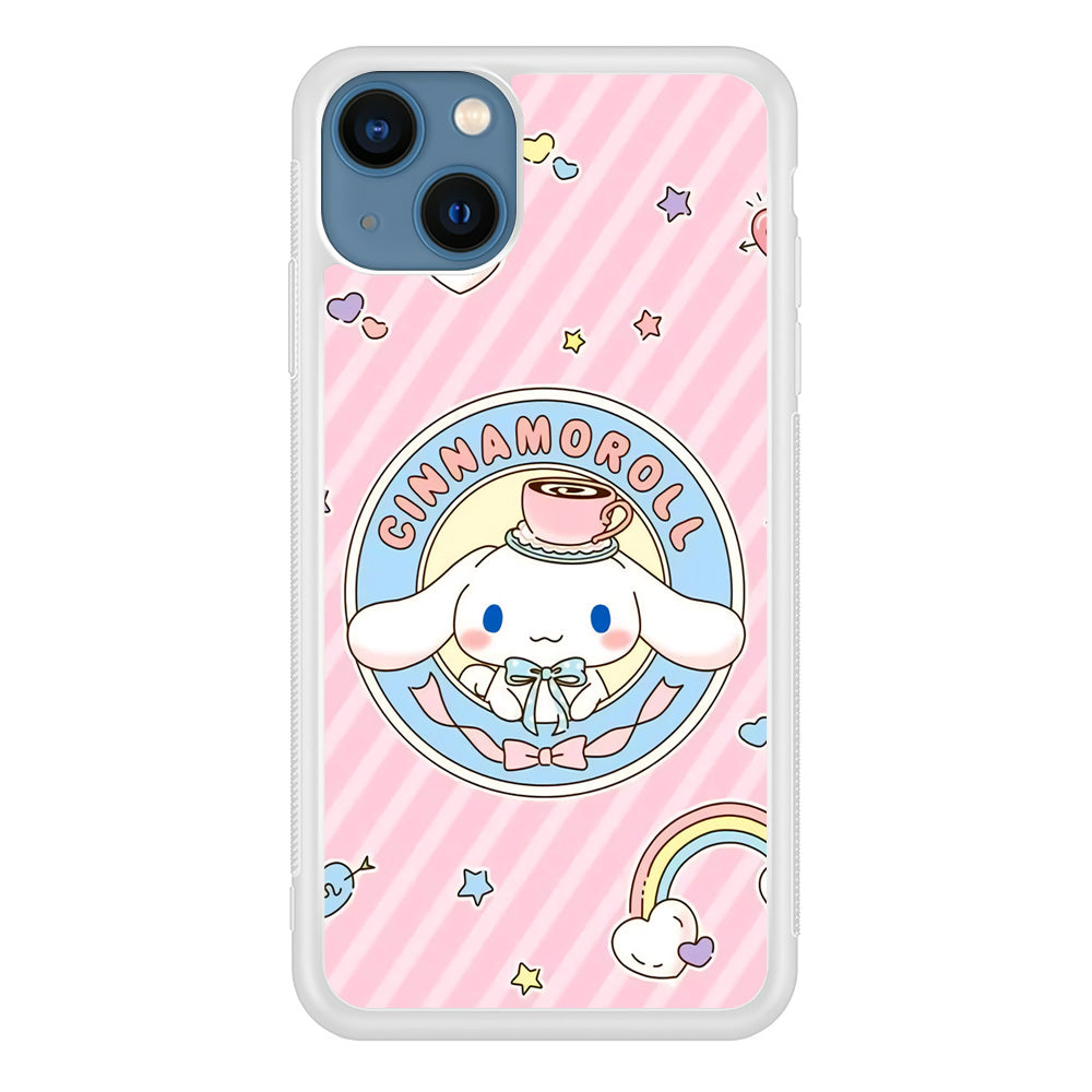 Cinnamoroll Enjoy Coffee iPhone 14 Plus Case