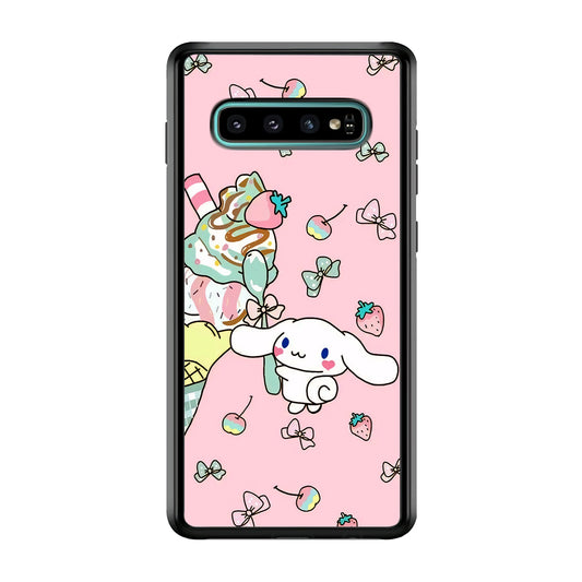 Cinnamoroll Ice Cream Dessert Samsung Galaxy S10 Plus Case