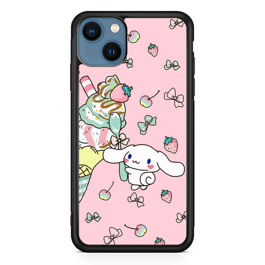 Cinnamoroll Ice Cream Dessert iPhone 15 Plus Case