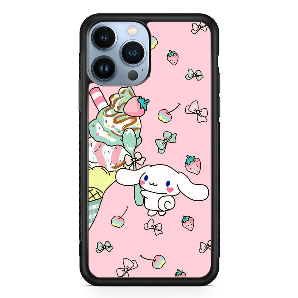 Cinnamoroll Ice Cream Dessert iPhone 15 Pro Max Case
