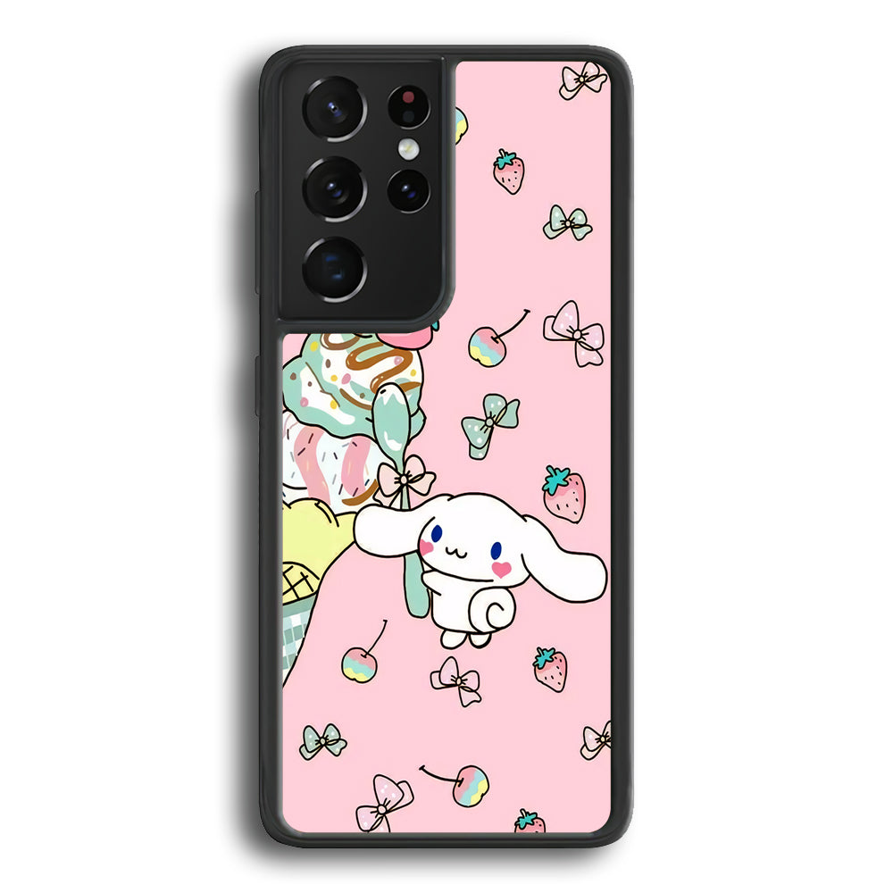 Cinnamoroll Ice Cream Dessert Samsung Galaxy S22 Ultra Case - Ezzystore