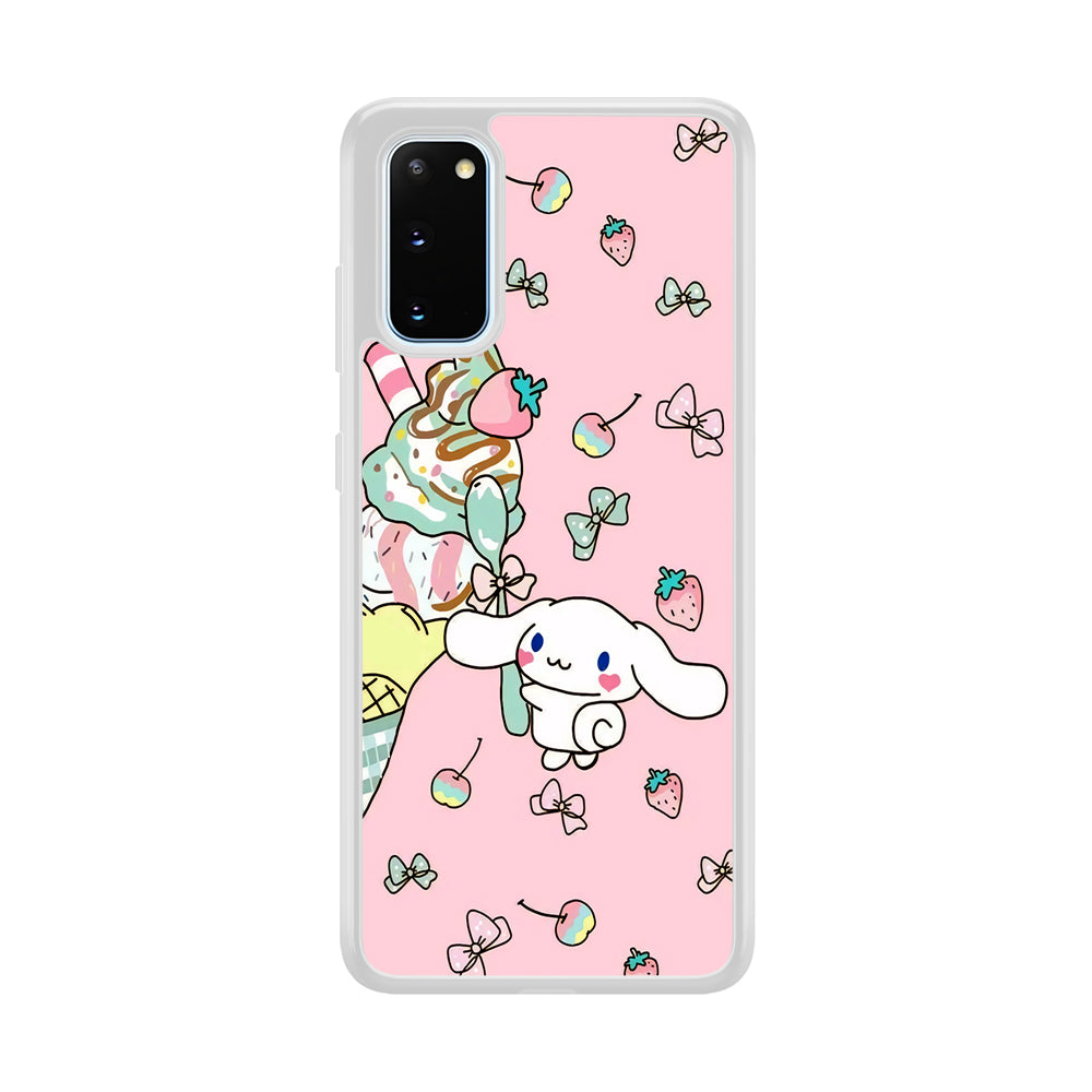 Cinnamoroll Ice Cream Dessert Samsung Galaxy S20 Case