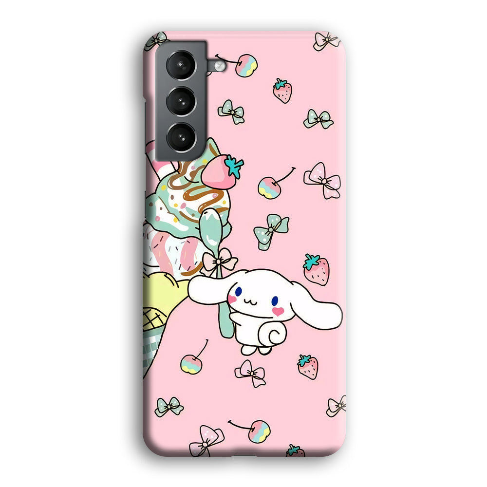 Cinnamoroll Ice Cream Dessert Samsung Galaxy S21 Case
