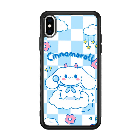 Cinnamoroll Square Of Aesthetic iPhone XS Case